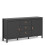 Barcelona Sideboard 2 doors + 3 drawers in Matt Black 1