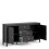 Barcelona Sideboard 2 doors + 3 drawers in Matt Black 9