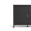 Barcelona Sideboard 2 doors + 3 drawers in Matt Black 6