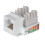 Loops RJ45 IDC Network Keystone Jack Module CAT5 & CAT6 Ethernet Plastic LAN Connector 1