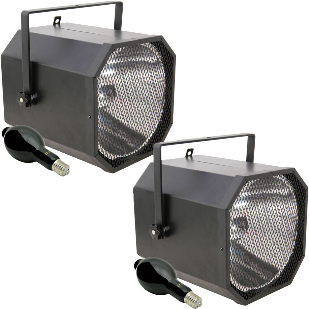 Loops 2X 400W Ultra Violet Uv Blacklight Cannon Dj Club/Disco Effect Light & Lamp Bulb
