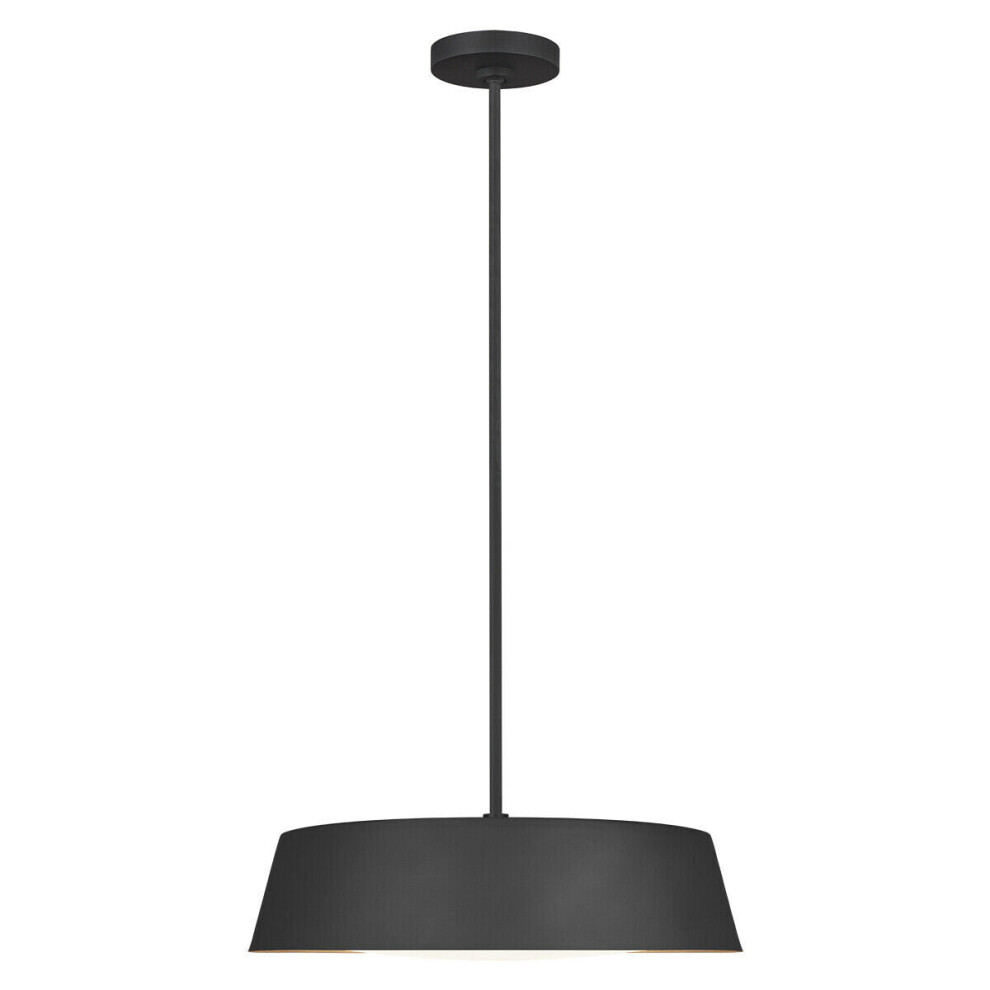 Loops 5 Bulb Ceiling Pendant Light Fitting Midnight Black Led E14 60W Bulb