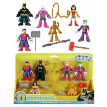 Imaginext DC Super Friends Super Heroes VS Villains 6 x Figure Set,
