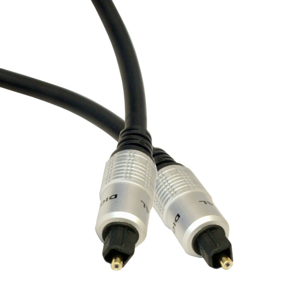 QUALITY 4m Digital Optical Cable Lead Male to Plug SPDIF TOSlink Digital Audio