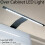 Loops 2x Over Cabinet LED Light & Driver Kit COOL WHITE Kitchen Cupboard Reading Lamp 1