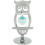 WIDDOP and Co. Crystocraft Chrome Plated Owl - Crystals From Swarovski 1