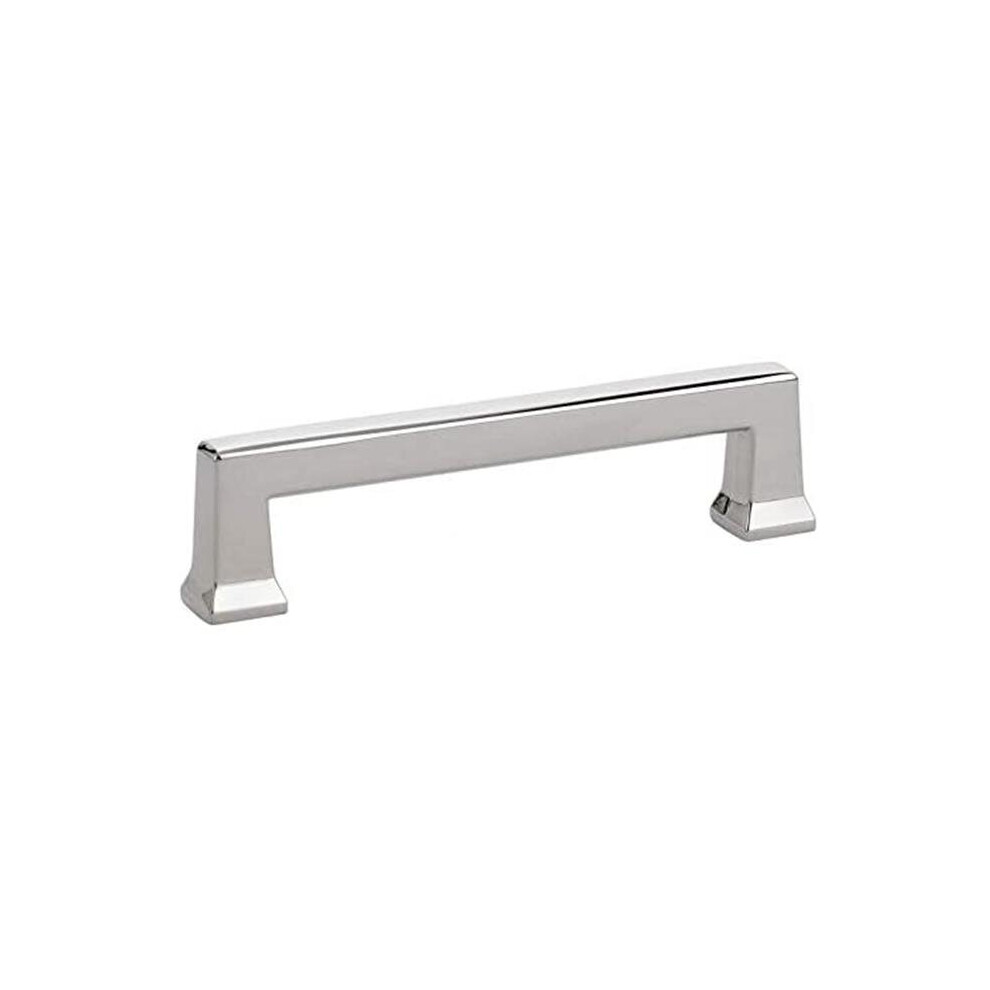 Emtek 86425Us14 4 In. Alexander Cabinet Pull, Bright Nickel 738505019516