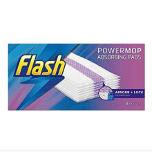Flash Powermop Absorbing Multi-Surface Pads Refills - 8 Count