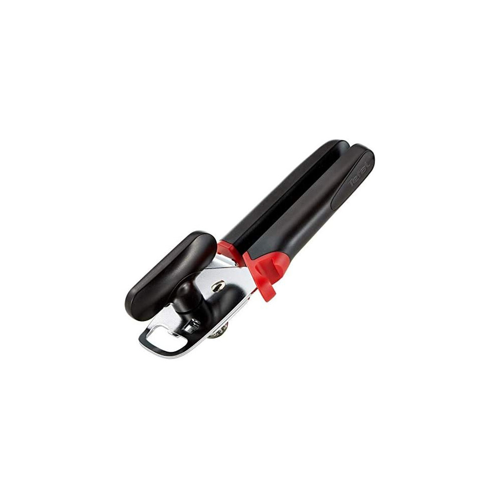 Tefal K2070514 Can Opener, Black and Red