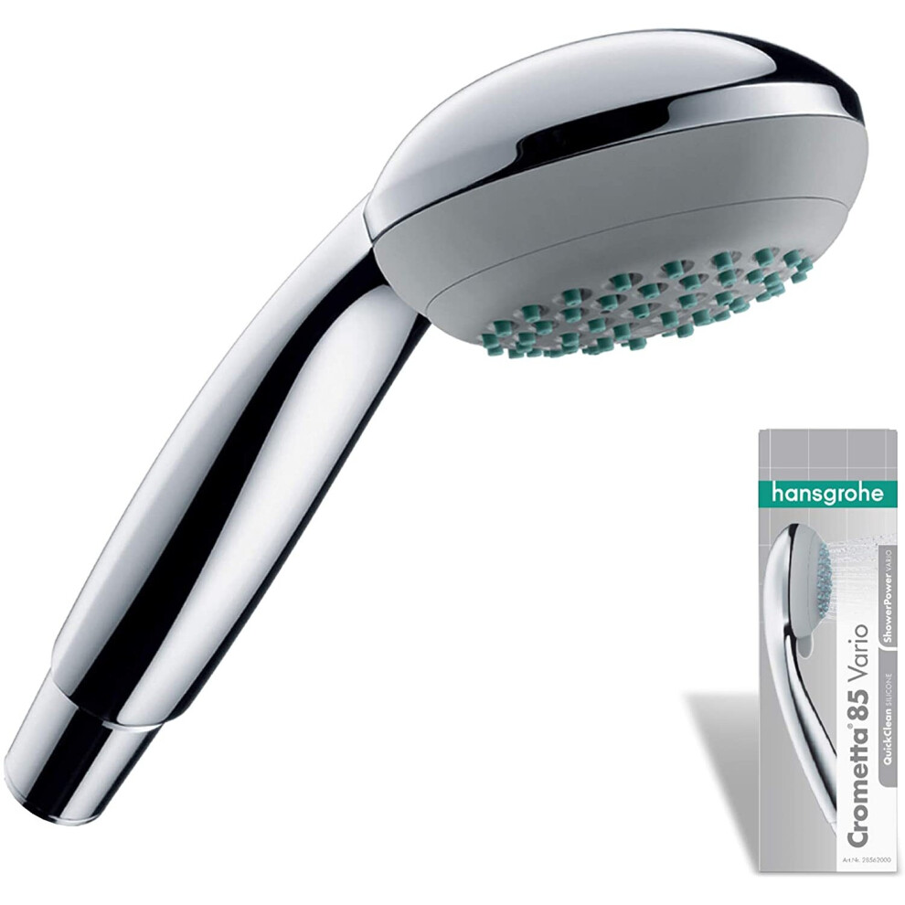 hansgrohe Crometta 85 Vario hand shower, 2 spray modes, chrome