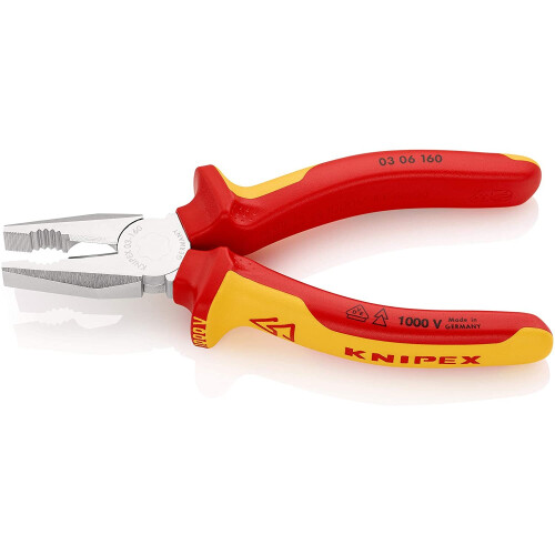 Knipex Pinza universale - KNIPEX - 160MM - Acciaio vanadio - Rosso 1