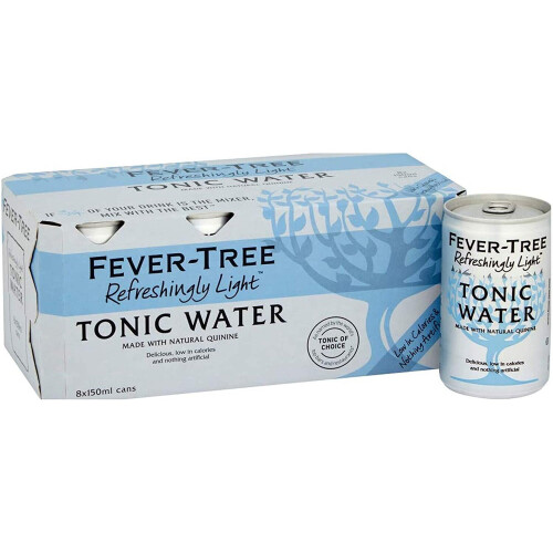 Fever-Tree Light Tonic Water, 8 x 150ml 2