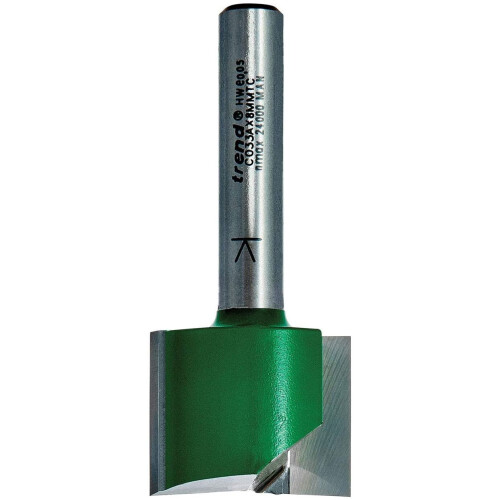 Trend Trend C033BX1/2TC Two Flute 25.4mm Dia x 25mm 1