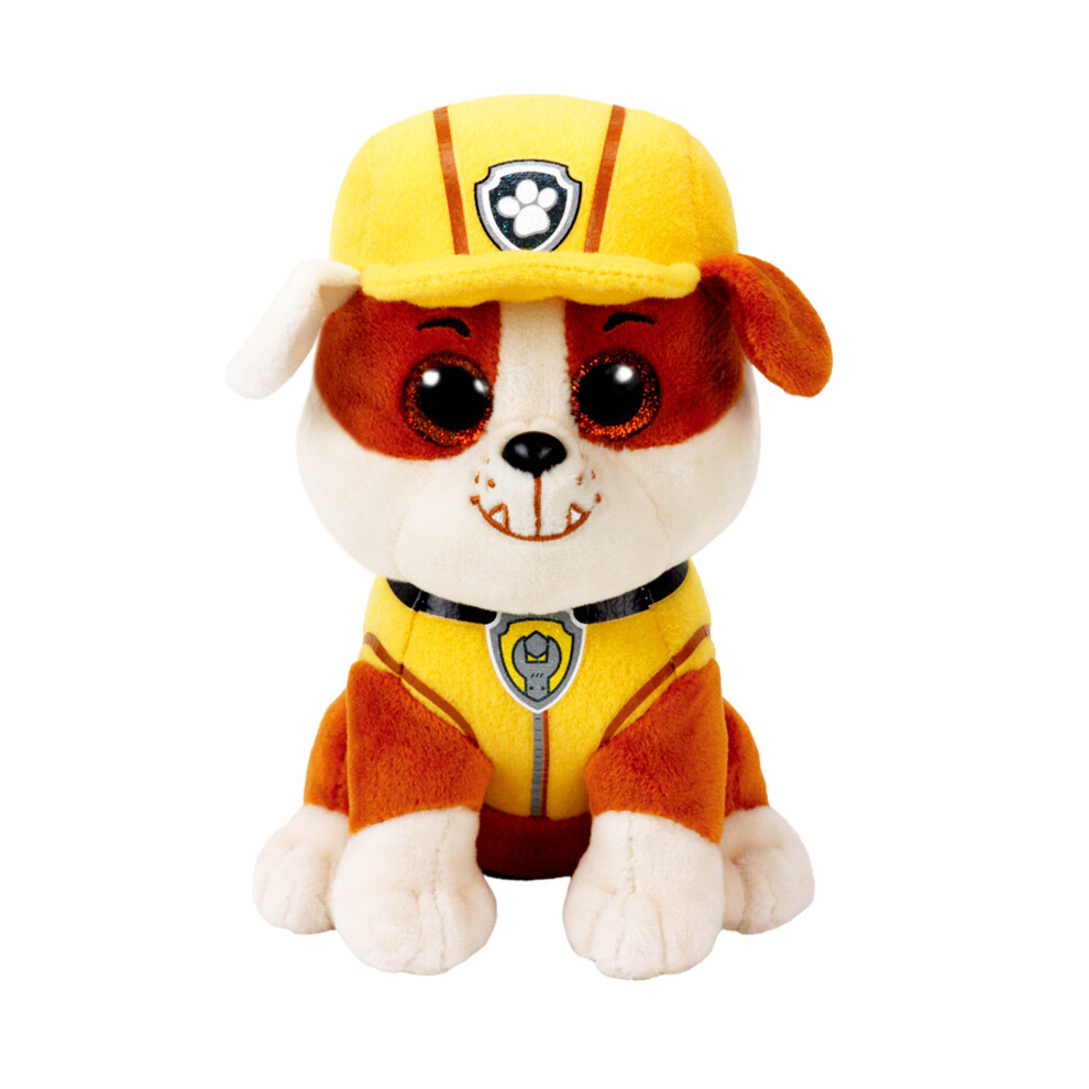 (Rubble) Paw Patrol Plush Doll Teddy Toys Teddies Chase Skye Marshall Tracker Zuma Kids Gift