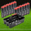 Precision Training Precision Training Water Bottle Carrier includes 12 bottles (750ml) Black 1