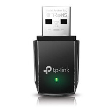 TP-Link AC1300 USB WiFi Adapter (Archer T3U) - 2.4G/5G Dual Band Wireless Network Adapter for PC Desktop, MU-MIMO WiFi Dongle, USB 3.0, Supports