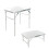 Folding Camping Table Party Kitchen Outdoor Garden BBQ Aluminum 1