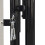 VidaXL vidaXL Schwarzes Einzeltor für Zäune 100 x 75 cm 5