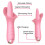 Waterproof 10 mode Automatic Tongue Vibrator Silicone 5