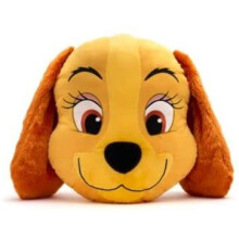 Lady Big Face Soft Plush Cushion