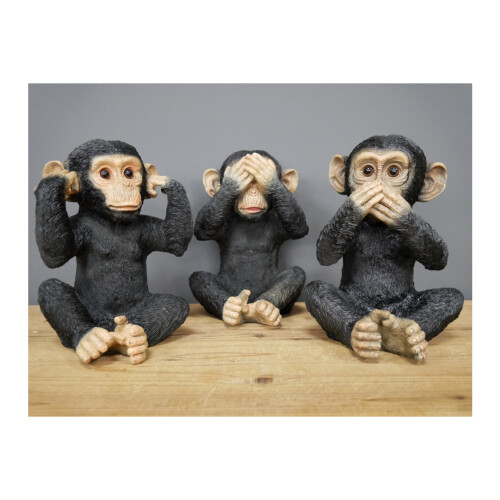 Hear No Evil See No Evil Speak No Evil Monkeys | Set of 3