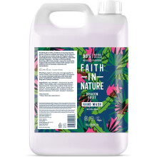 Faith In Nature Natural Dragon Fruit Hand Wash, Revitalising, Vegan & Cruelty Free, Parabens and SLS Free, 5L Refill Pack