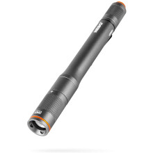 NEBO Columbo Flex 150 Pen-Sized Flashlight | Black LED Inspection/Work Light | AAA Battery Powered with with 4X Adjustable Zoom