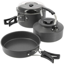 NGT Unisex's Carp Fishing Camping Kettle, Gunmetal, One Size