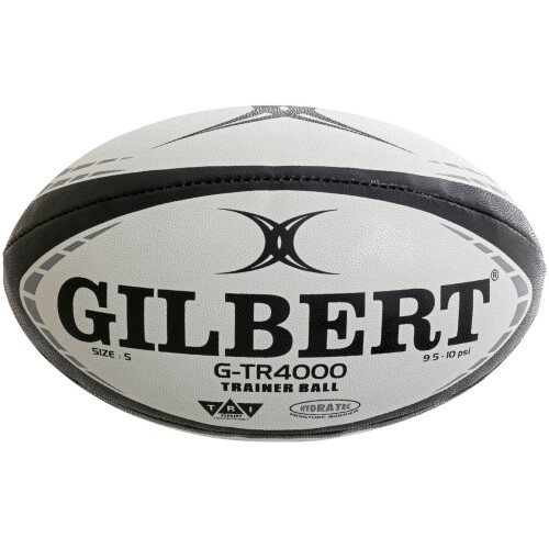 Gilbert G -Tr4000 Rugby Training Ball - Black (3) 1