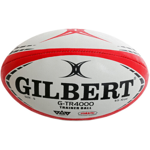 Gilbert G -Tr4000 Rugby Training Ball - Red (5)