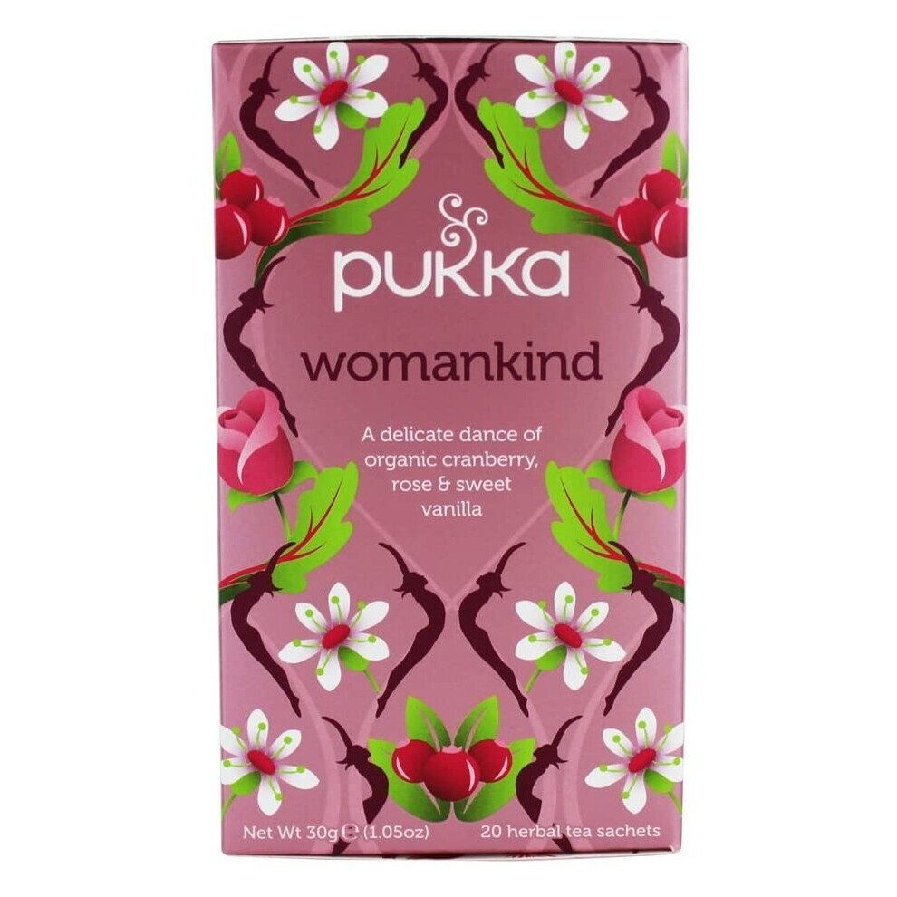 Pukka Herbs - Organic Herbal Tea Womankind - 20 Tea Bags