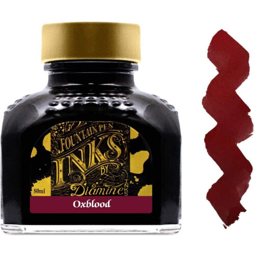 Diamine Refills Oxblood Bottled Ink 80Ml Dm7079