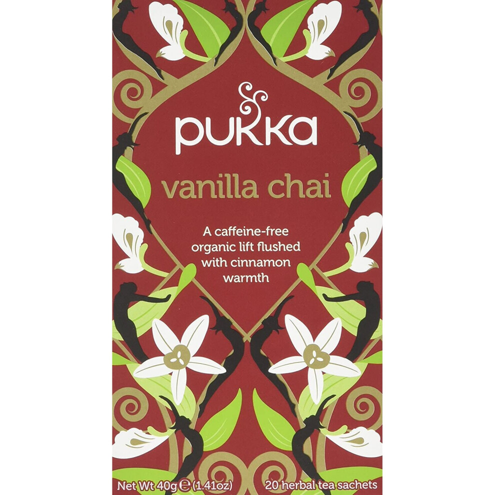 Pukka Herbs Vanilla Chai Tea (20 Sachets)