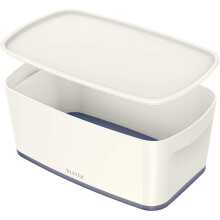 Scatola di immagazzinaggio LEITZ MyBox - Piccola - Bianca e Grigia
