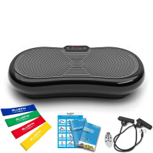 Bluefin Fitness Ultra Slim Vibration Plate | Lose Fat & Tone Up at Home | 5 Programs + 180 Levels | Bluetooth Speakers | Easy Storage