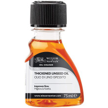 Winsor & Newton 75ml Thickened Linseed Oil,3021750