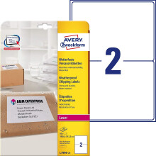 Avery Zweckform Address and Labels for Laser Printers White
