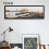 (Black, 20x5 Inch) Panoramic Size Thin Matt Black Picture Frame Wall Art Frames Poster Frame 4