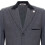 (38) Mens 3/4 Long Overcoat Herringbone Tweed Blinder 2