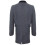 (38) Mens 3/4 Long Overcoat Herringbone Tweed Blinder 3