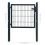 VidaXL vidaXL 2D Gartentor (Einzeln) Anthrazitgrau 100x80 cm 6