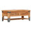 VidaXL vidaXL Solid Acacia Wood Coffee Table 110x52x45cm Home Couch Side Trunk Stand 10