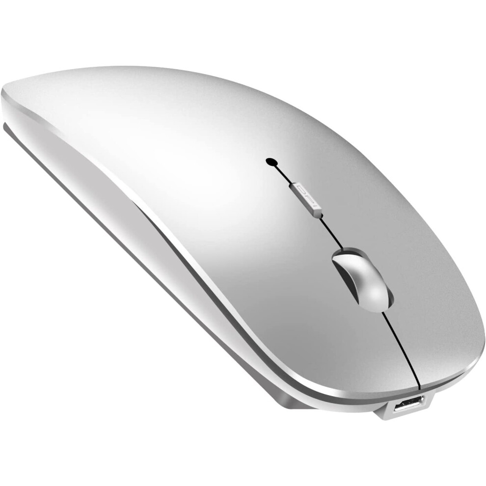 Wireless Bluetooth Mouse for MacBook Pro /Air /Mac /iPad /Laptop /Desktop /Mac /PC /Computer /Phone-Portable Slim Silent Office...