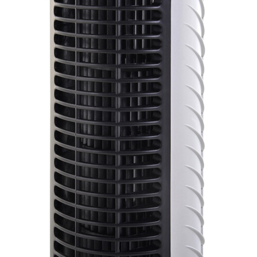 Homcom HOMCOM 78.5cm Oscillation Tower Fan with Remote Control 40W 3-Speed Wind Silver 2