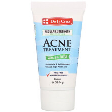 De La Cruz, Acne Behandeling Vloeistof met 5% Zuur, Voor Gevoelige Huid, 2,6 oz (74 g)