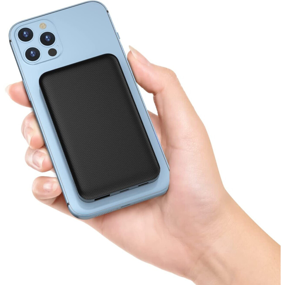 Wireless Power Bank 10000Mah, Magnetic Portable Charger 3 Outputs Pd 20W Qc3.0 Fast Charging+10W Wireless Charging, 8 Pin &... 774336374295