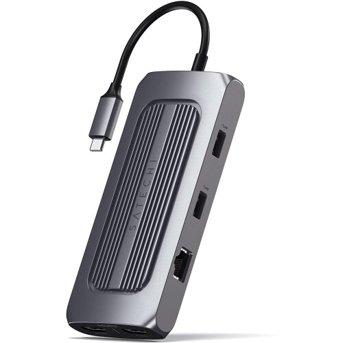Dockingstation - Satechi - Multiport MX - USB-C - 2 x HDMI - 1GbE 1