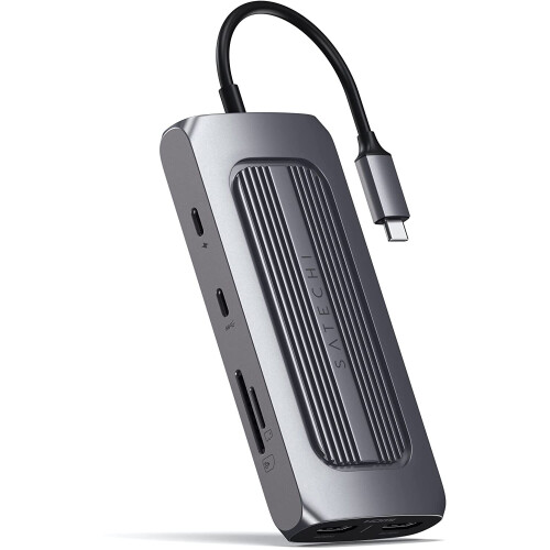 Dockingstation - Satechi - Multiport MX - USB-C - 2 x HDMI - 1GbE 2