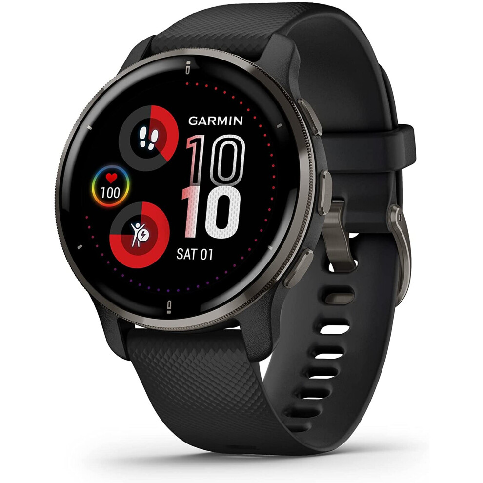 Garmin Venu 2 Plus GPS Smartwatch with All-day Health Monitoring and Voice Functionality