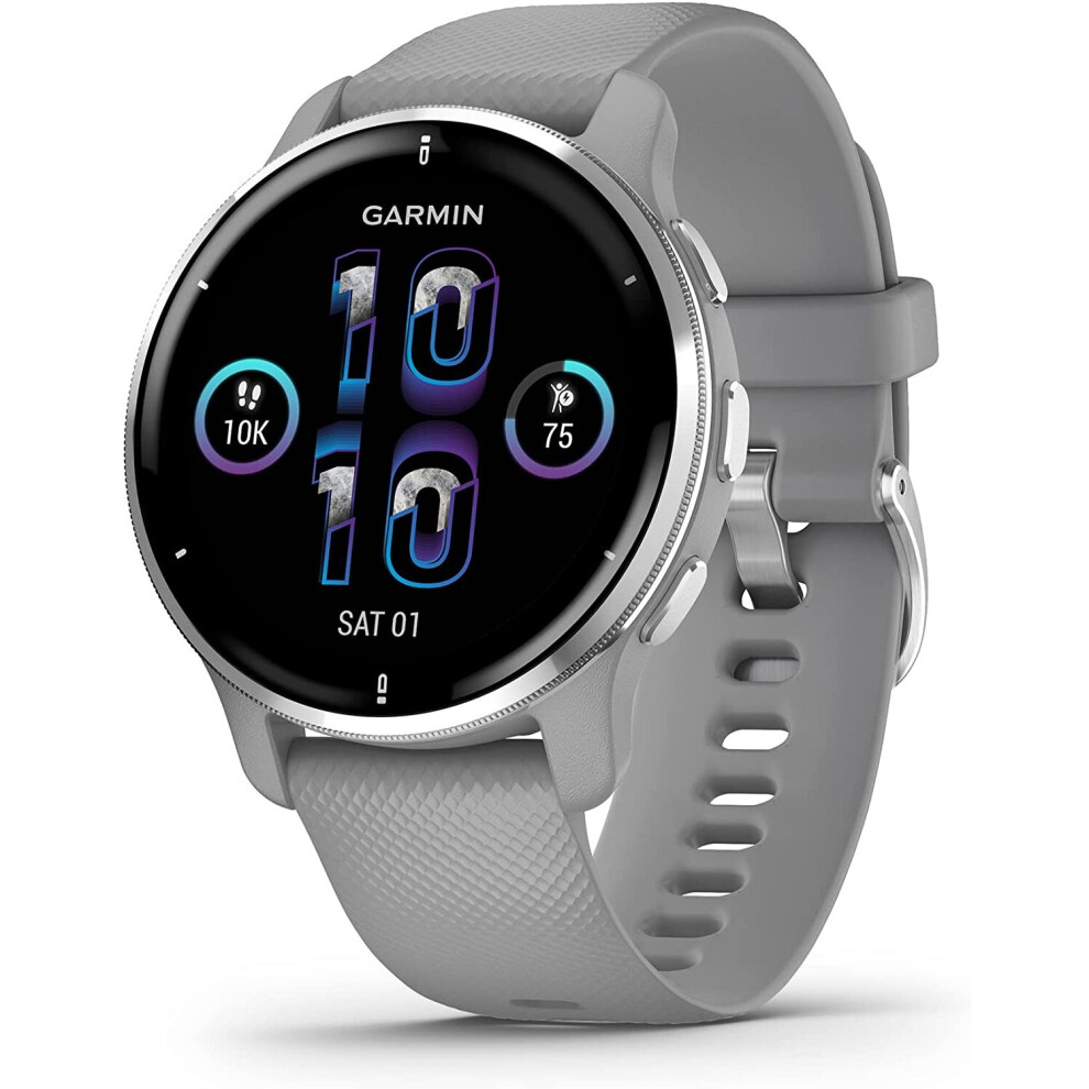 Garmin Venu 2 Plus GPS Smartwatch with All-day Health Monitoring and Voice Functionality